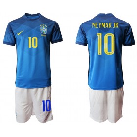 Fußballtrikots Brasilien Neymar JR 10 Kinder 2020 Kurzarm Auswärts-trikot kaufen